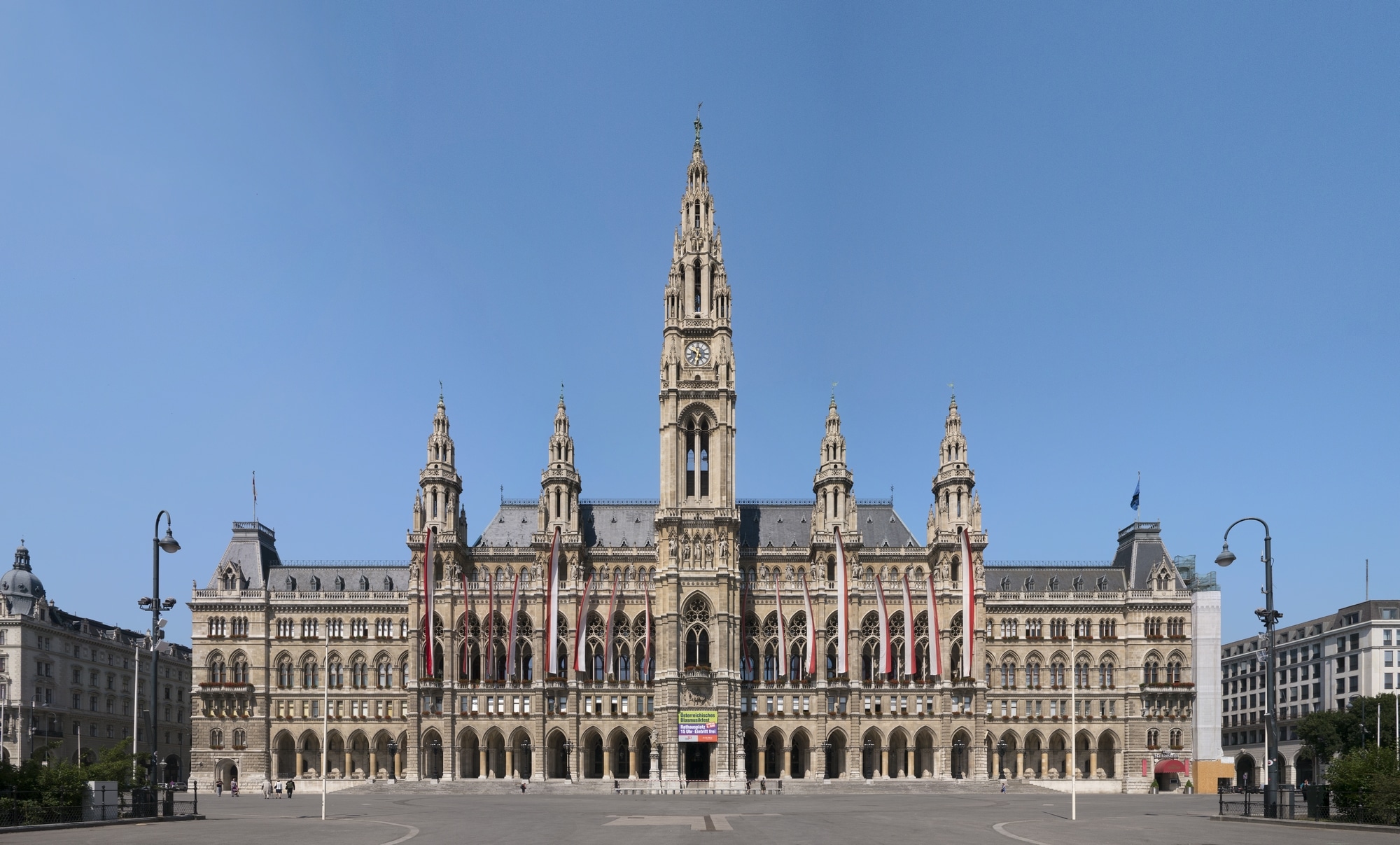 The City Hall in Vienna